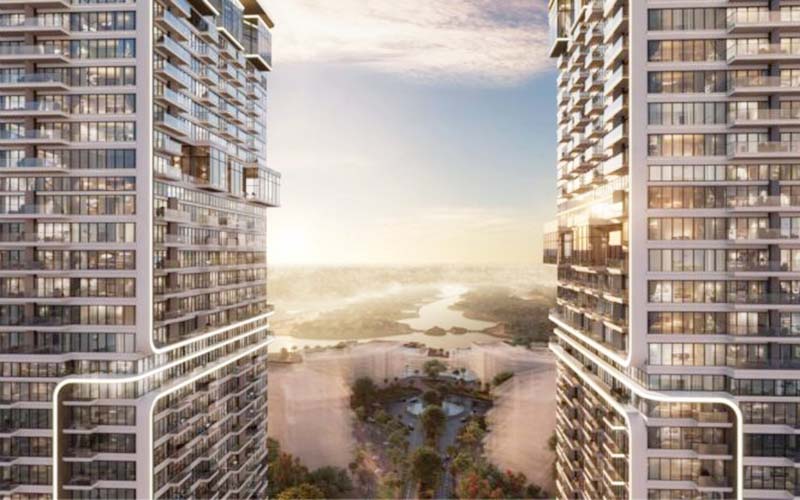 Jumeirah lake towers building renderring off plan project