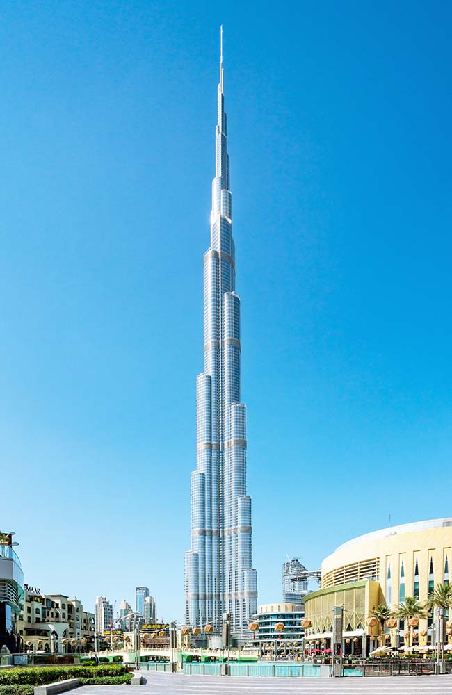 Burj Khalifa in Dubai, UAE