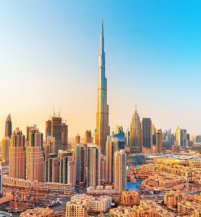 dubai skyline that includes burj khalifa dubai skyline that includes burj khalifa